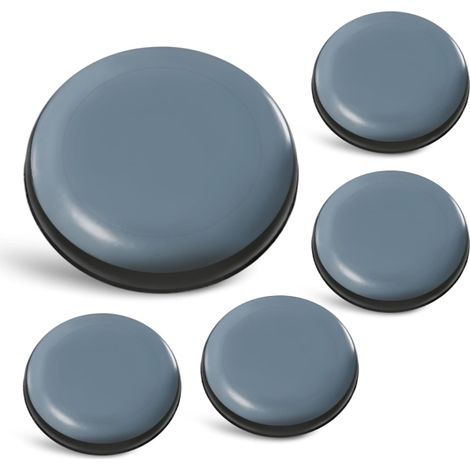 Patins Teflon Auto-adhésifs Protection pour Meubles Chaises Tables Sols en ou Carrelage 19 mm lot de 30 Bois (1/4)