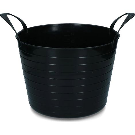 Secchio flessibile V-Trug Flexi NERO 14 l cavallo box
