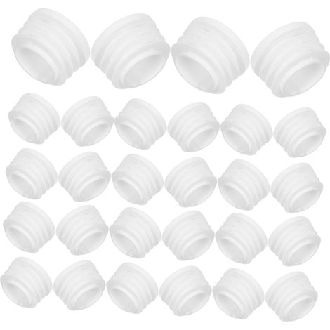 60 bouchons en plastique pour tubes métalliques et en polypropylène (1/5)