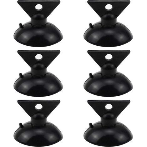 Outil d'enlèvement des ampoues -6 pièces dans un paquet, pour ampoule de lampe, outil de suçoir, outil de ventouse halogène LED GU10 MR16 – Noir (1/4)