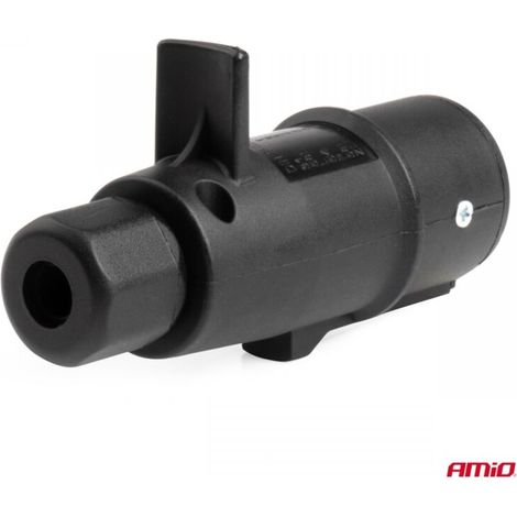 Prise de remorque 7 broches type N 24 V TIR AMIO-03222