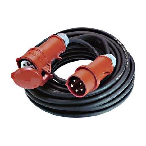 Bachmann 346.170 - Prolunga CEE, 5G4, 32A, 5 m, colore: Nero