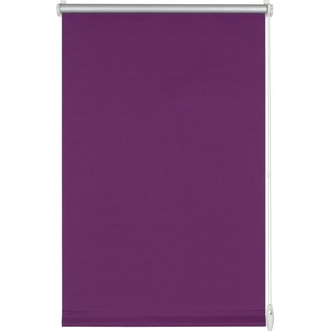 GARDINIA EASYFIX Tenda a rullo termica, Fissaggio a incastro o con adesivo, Altamente riflettente, Risparmio energetico, Opaco, Incl. materiale di montaggio, Lilla, 45 x 150 cm (LxH) (1/4)