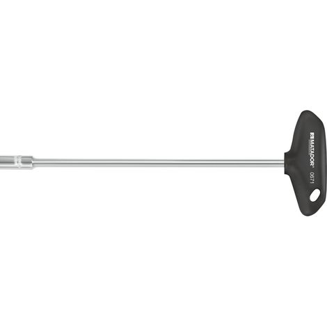 MATADOR esagonale-chiave a bussola esagonale con T-manico, 7 x 230 mm, 0671 0070