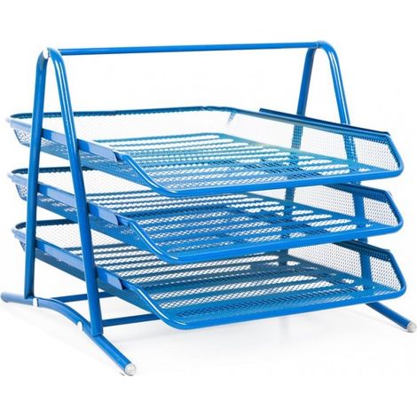 Dokumentenablagen / 3 Regalböden / Leviatan Marineblau