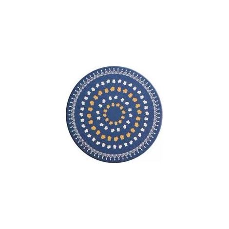 2x Napperon Rond Résistant à La Chaleur, Coussin Isolant pour Table à Manger, Fête (1/5)