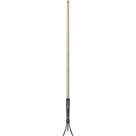 Garra de excavación de 9 cm - PureLine - Mango de madera con certificación FSC y púas de acero GARDENA