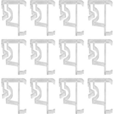 Clips Invisibles Pour Volet Roulant 5 Cm Lot De 12 Pièces Transparents (1/4)