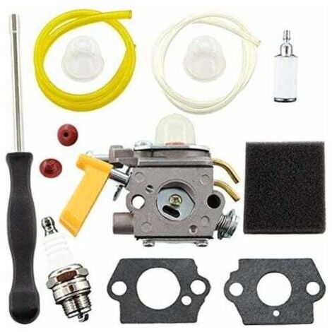 FENOPLASTICAKit de carburateur pour Ryobi RBC30SESA RBC30SBSA RLT30CESA RLT30SESA RPR3025JA Remplacer ZAMA C1U-H60D Ryobi et Homelite 26cc et 30cc Tondeuse et débroussailleuse (1/5)