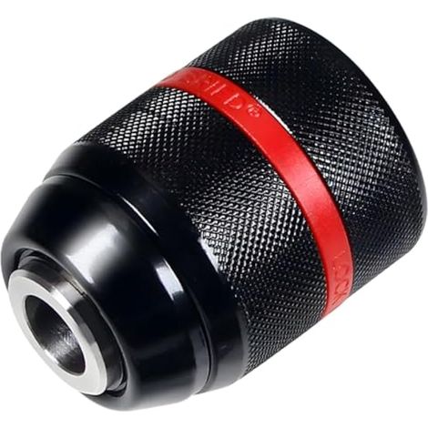 Mandrin sans clé pour Milwaukee M18, montage 1/2"-20UNF, capacité de serrage de 1,5 à 13 mm, mandrins auto-serrants entièrement métalliques, mandrins de perceuse électrique de remplacement pour (1/5)