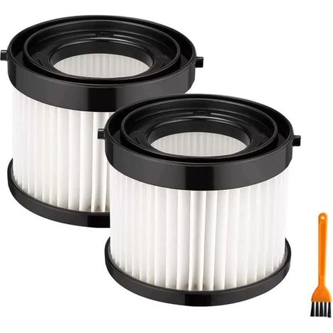 avec brosse de nettoyage pour Milwaukee 49-90-0160 Casa, filtre de rechange pour accessoires d'aspirateur compact 0882-20 (1/4)