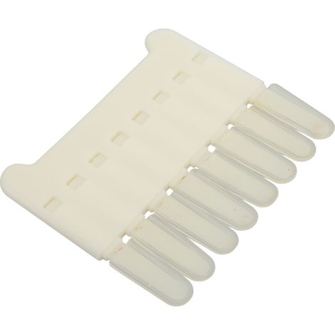 1 stylo racleur à 8 rangées pour prélever le lait d'abeille, tête détachable, raclette souple en plastique, outil d'apiculture pour l'extérieur (1/5)