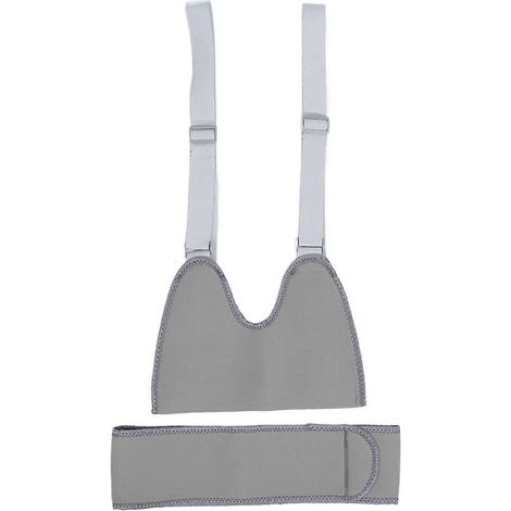 Armschlinge mit Rückenkreuzdesign, rutschfest, stabil, Unterarm-Immobilisator mit Brustgurt für Verletzungen und Frakturen der oberen Extremitäten (YMMR) (1/5)