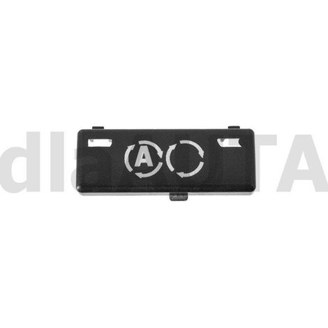 Pulsante del pannello di controllo dell'aria condizionata BMW X5 E53 99-07 per la bocchetta di ricircolo dell'aria (1/2)
