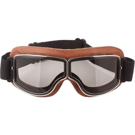 Gafas de moto retro antivaho y cálidas para montar motocross en cuatrimoto. DEBUNS (1/4)