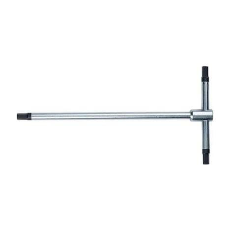 Chiave a T a brugola - 3 teste - per viti con esagono interno - serie 10758 - Misure: 14 mm