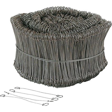 LEGACCI FILO FERRO LUCIDO mm 140 - cf. 1000 pz