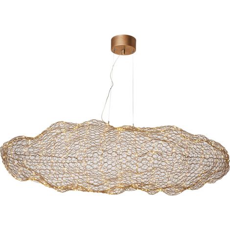 Suspension nuage LED 20W laiton doré Hayden By Rydens (1/2)