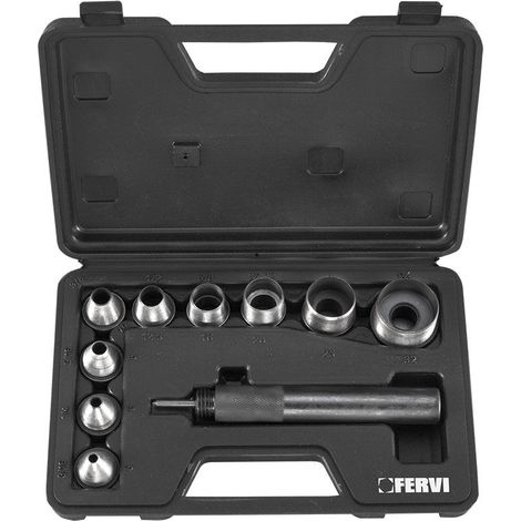 COFFRET DE 9 EMPORTE PIECES MECANIQUE 5-32 MM 0081