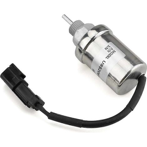 12-V-Kraftstoffabsperrventil 185206452 U85206520 U85206452 für Caterpillar 3011C 3013 Perkins 402D Motor (1/5)