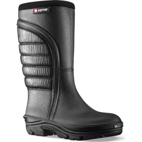 Polyver Winterstiefel Premium Safety High Schwarz Größe 41