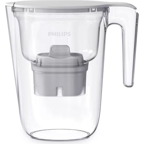 Caraffa Philips per il Filtraggio Dell'Acqua 2.6 lt Bianca - AWP2935WH (1/5)