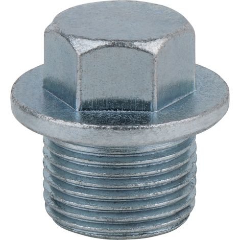 KS Tools Ölablassschraube, Außen6kant 17 mm, M20x1,5x15 mm, 10er-Pack