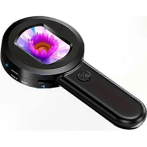Digitale 100-fache Vergrößerung mit LED-Beleuchtung für Münzsammler und -liebhaber, ideales tragbares Werkzeug zur Untersuchung von Fehlern und Details. (1/5)