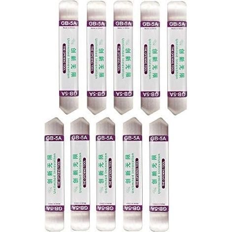 Set mit 10 flachen, weichen, dünnen Metallwerkzeugen zum Öffnen von Stangen, Handybildschirmen, Tischen, Edelstahlklingen und zur Reparatur von Haushaltsgeräten. Flexible Spudger. (1/5)