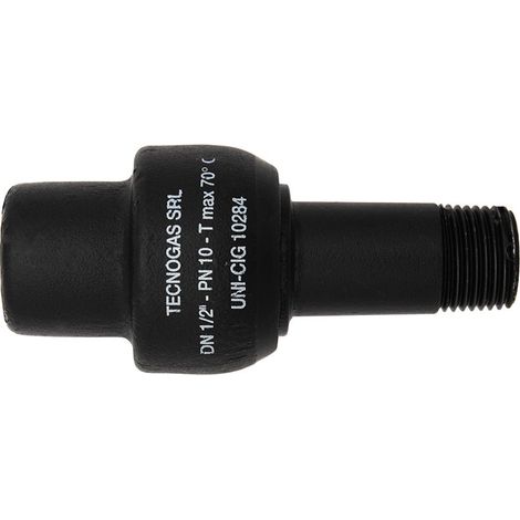 Giunto isolante dielettrico ø 1/2" MF PN10 per utenze gas e acqua 00000020040 (1/5)