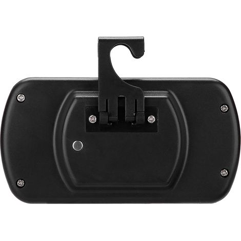 Thermomètre numérique LCD grand format pour réfrigérateur/congélateur avec support réglable, noir (1/5)