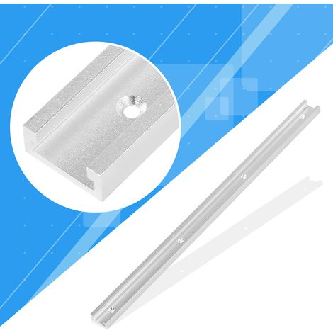 Gabarit de rail d'onglet en alliage d'aluminium type 30, fente de fixation à vis en T (600 mm) (1/5)