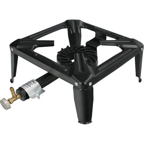 Hornillo Gas 4 Pies 30x30 cm. Potencia 4.000 Watts. (1/4)
