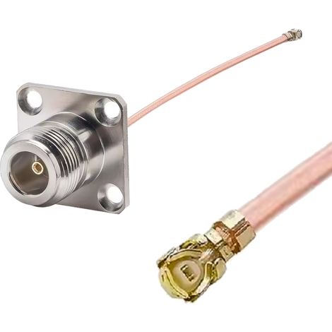 Cavo di collegamento UFL femmina / presa N FL 4 RG178 30 cm (1/2)