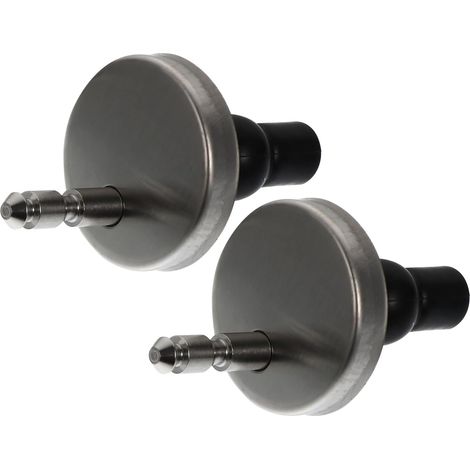 Charnières de Fixation Solide et Faciles, Acier Inoxydable, Noir (1/5)