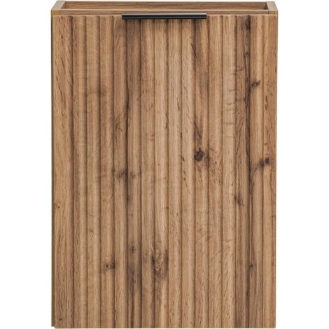 Meuble sous vasque en bois - L 40 x H 57 x P 22 cm - Georgia Oak - Livraison gratuite