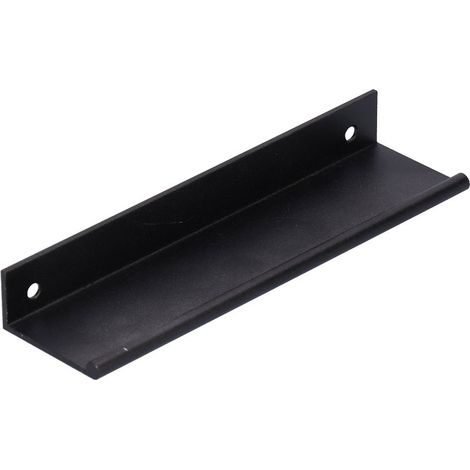Poignée de tiroir en alliage d'aluminium épaissie pour armoire, porte de placard, poignée de tirage noire 128 pour la maison (1/5)