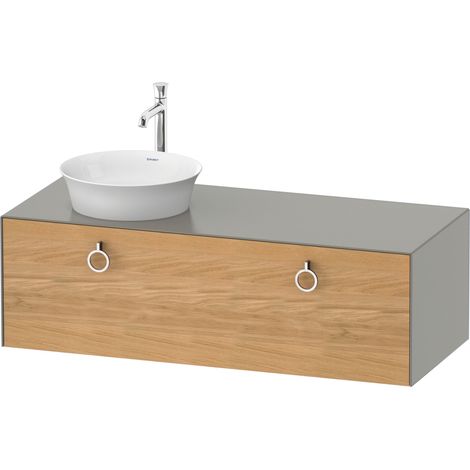 Duravit Tulip blanco, mueble de baño colgado en la pared, anchura (1/2)
