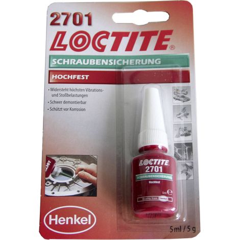 LOCTITE® 2701 195911 Frein filet Résistance: fort 5 ml (1/5)