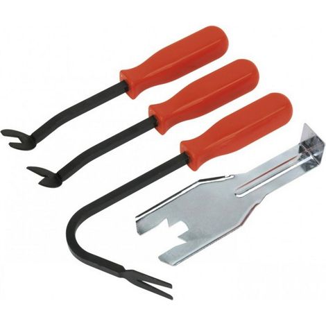 Outil de retrait de clips Geko g02579 acier 4 pièces