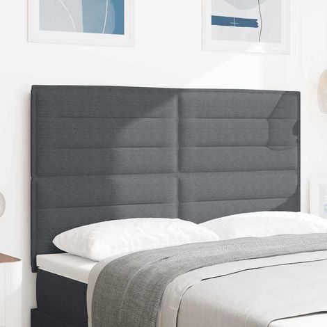 Kopfteil Dunkelgrau 160 cm Cordstoff