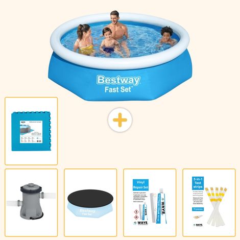 Bestway Bestway Fast Set Ronde - 244x61 cm - 6-pièces  S22625 (1/5)