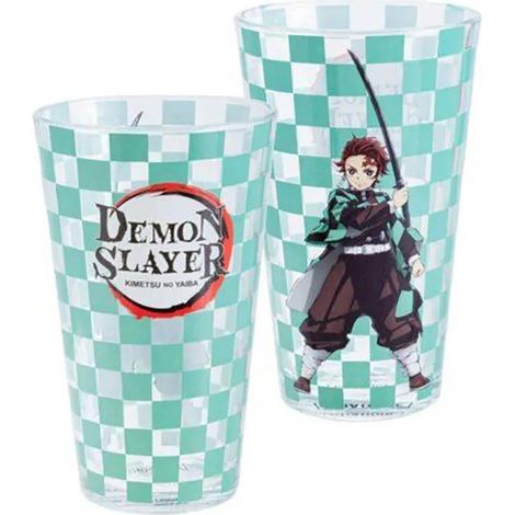 Dekoratives Glas Paladone Demon Slayer 450 ml Glas mehrfarbig
