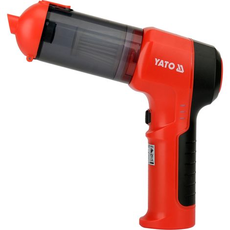 Aspiradora/sopladora para coche Yato 2 en 1, 11,1 V, 15000 Pa