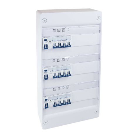 Elektroverteiler eurohm top chantier 39 Module 3 Reihen