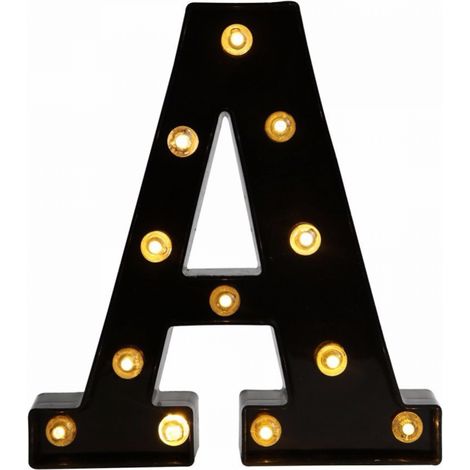 Lettre LED décorative, pour les fêtes, les événements et la décoration intérieure, pour un usage quotidien selon l'application.-AquaForge (1/5)