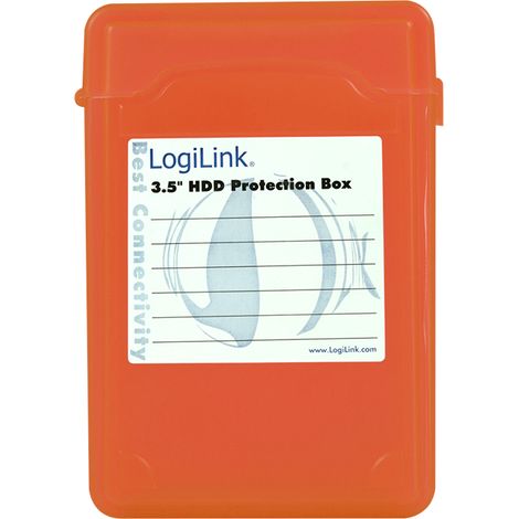 Boîtier de protection étanche pour disques durs 3,5 pouces, LogiLink (1/5)