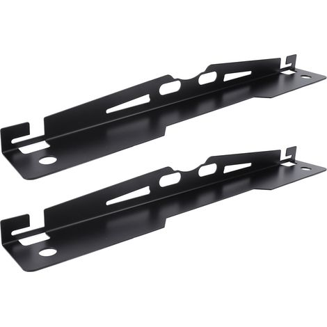 Outils d'alignement de roues, moyeu automobile robuste, plaques d'orteil en acier allié pour la réparation de pneus de véhicules, noir 2 pièces (1/5)