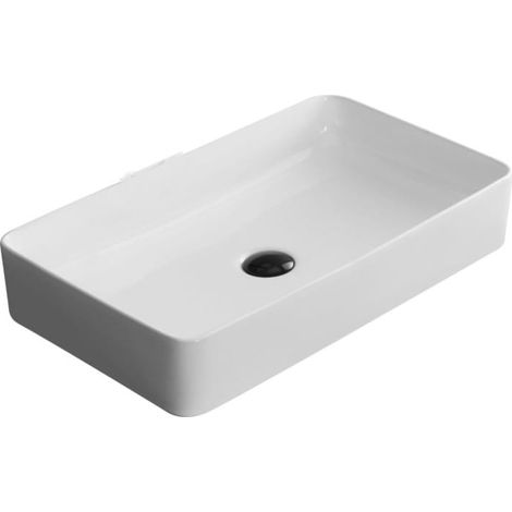 Aufsatzwaschbecken Keramik 48x37x13 cm (1/5)