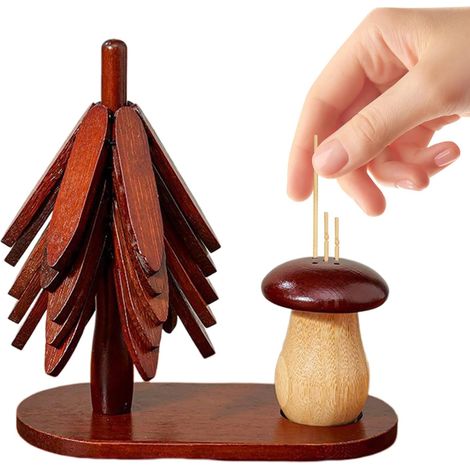 Dessous de plat, forme arbre, naturel, avec support (1/5)